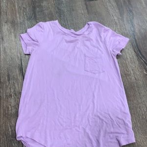 Soft light purple shirt